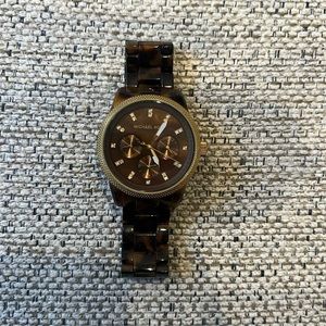 Michael Kors Tortoise Watch